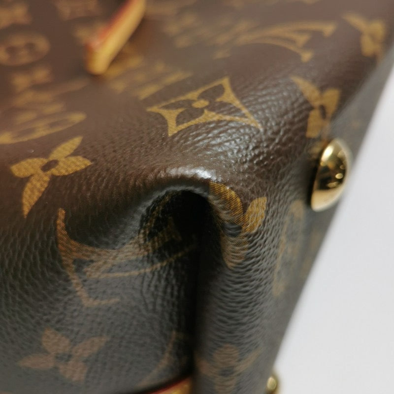 Louis Vuitton (LV) Carry All Small Vegetable Tanned Leather Monogram Print Mother Bag Shoulder Bag Chip Model