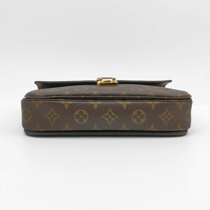 Louis Vuitton (LV) Pochette Metis Medium Cowhide Reverse Old Flower S-lock Messenger Bag Crossbody Shoulder Bag