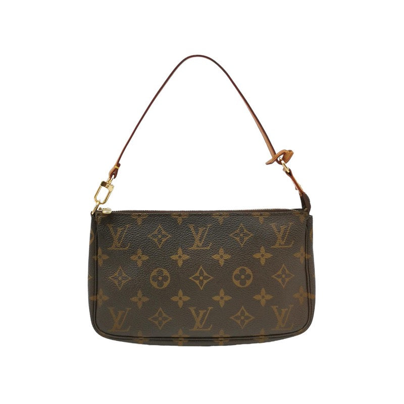 Louis Vuitton Accessories Mahjong Bag Large Vegetable Tanned Leather Monogram Print Tote Bag