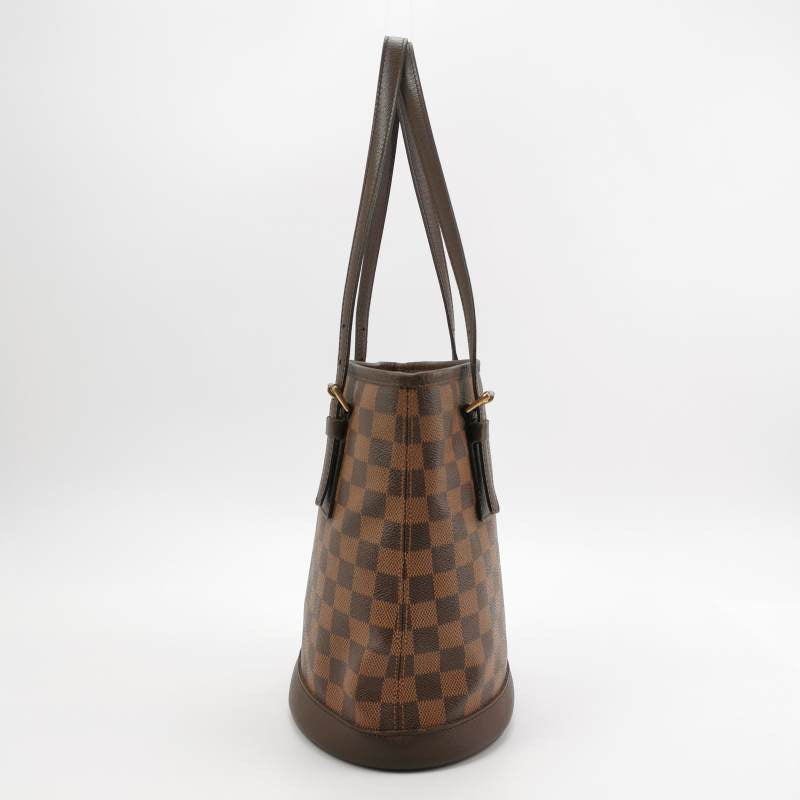 Louis Vuitton (LV) Marais Bucket Small Cowhide Monogram Print Adjustable Strap Shoulder Bag