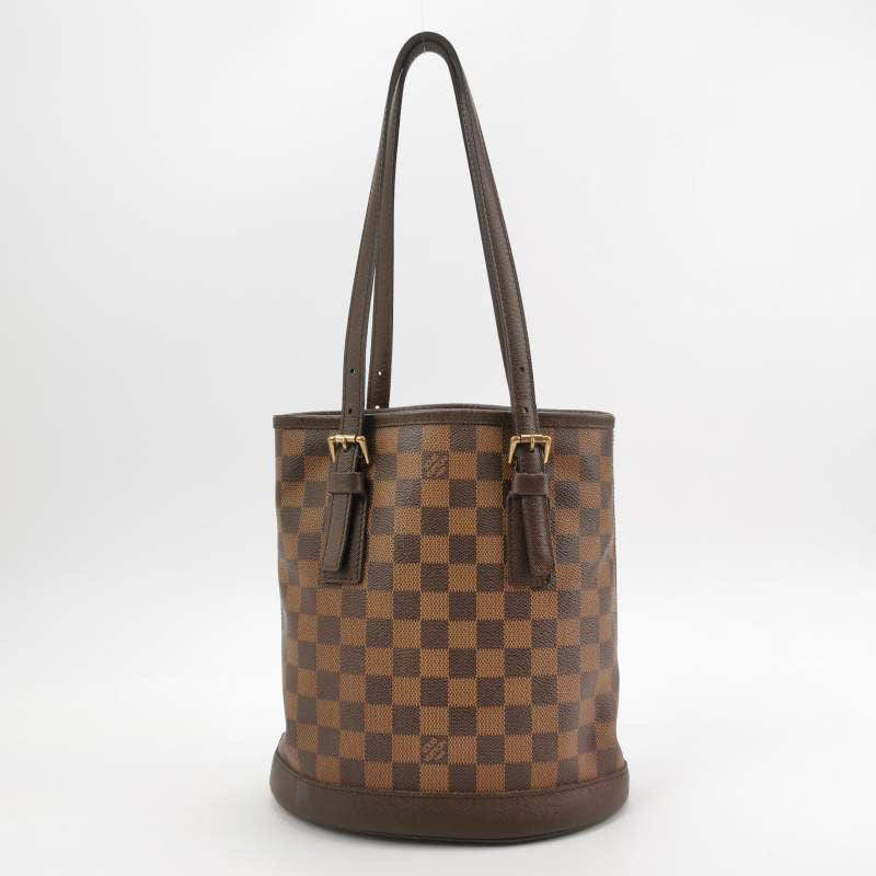 Louis Vuitton (LV) Marais Bucket Small Cowhide Monogram Print Adjustable Strap Shoulder Bag