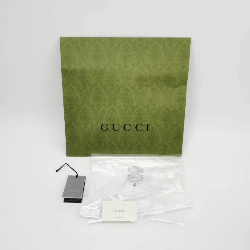 Gucci Wool and Mulberry Silk Solid Color Scarf