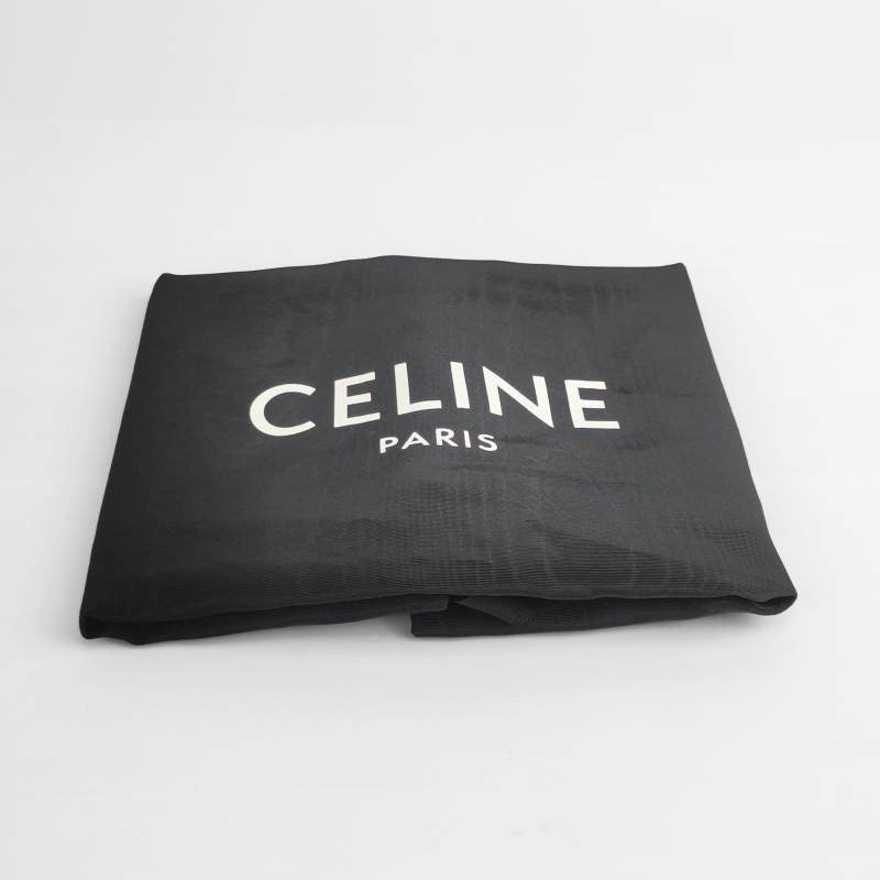 Céline Big Bag Small Cowhide Pure Color Eyelet Belt Buckle Crossbody Shoulder Bag