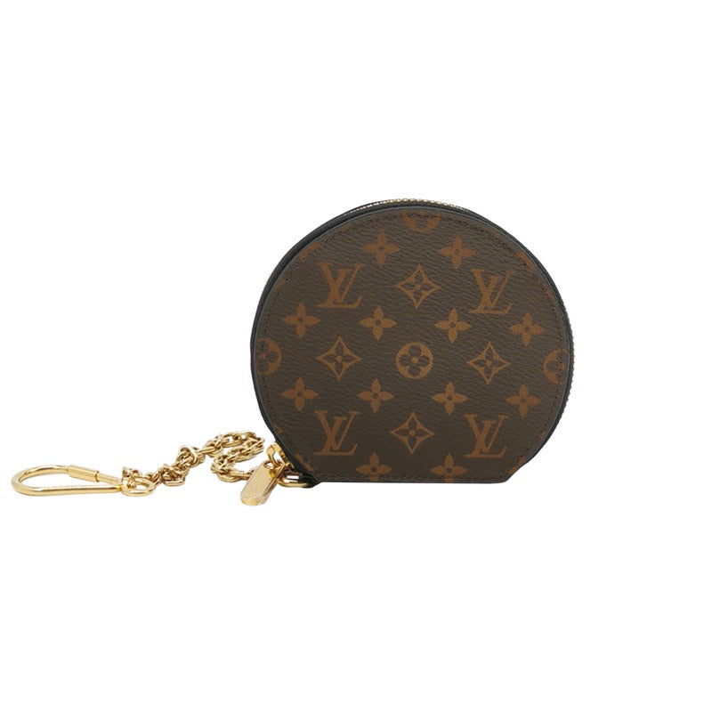 Louis Vuitton Boite Chapeau Micro Cowhide Monogram Print Coin Purse