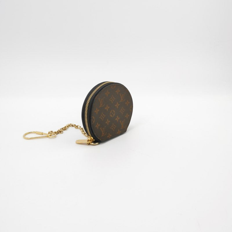 Louis Vuitton Boite Chapeau Micro Cowhide Monogram Print Coin Purse