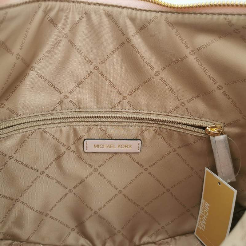 Michael Kors (MK) Dover Cowhide Colorblocked Old Flower Underarm Bag Shoulder Bag