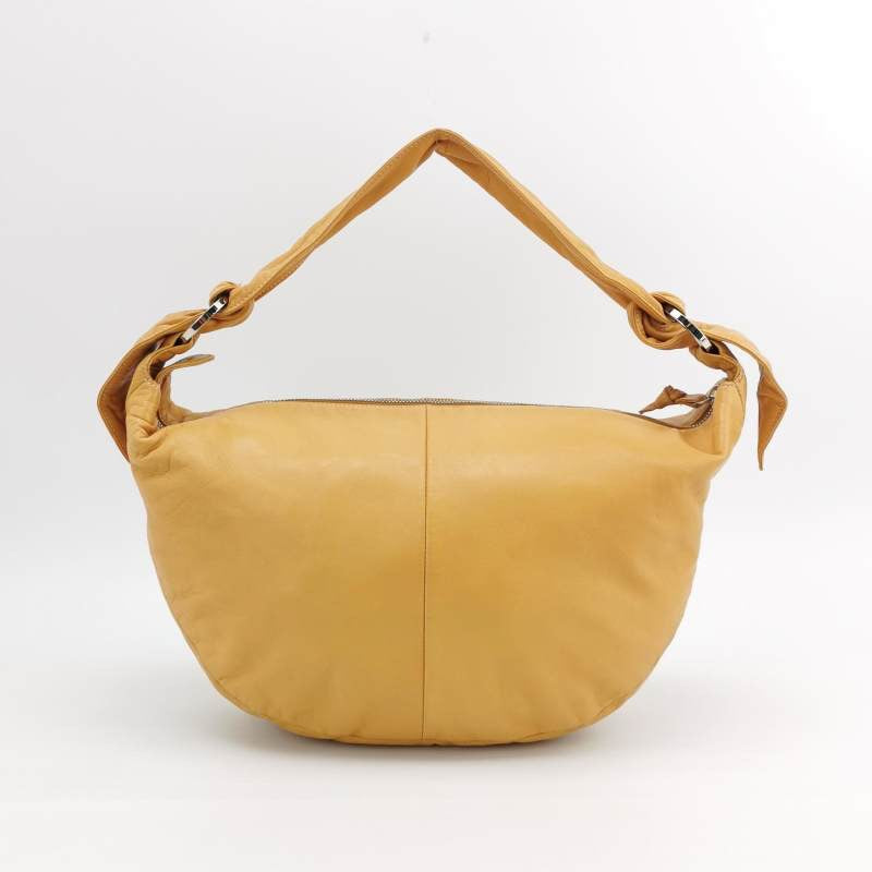 Loewe Sheepskin Solid Color Zipper Medieval Underarm Bag Shoulder Bag