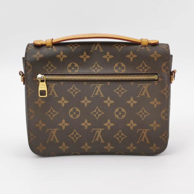 Louis Vuitton (LV) Pochette Metis Medium Vegetable Tanned Leather Aged S-lock Messenger Bag Crossbody Shoulder Bag