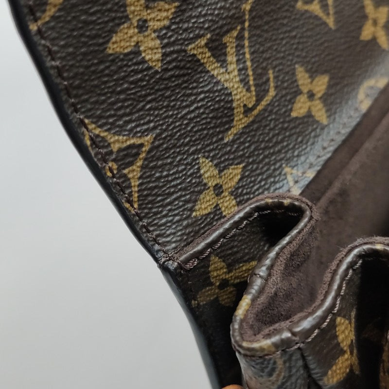 Louis Vuitton (LV) Pochette Metis Medium Vegetable Tanned Leather Aged S-lock Messenger Bag Crossbody Shoulder Bag